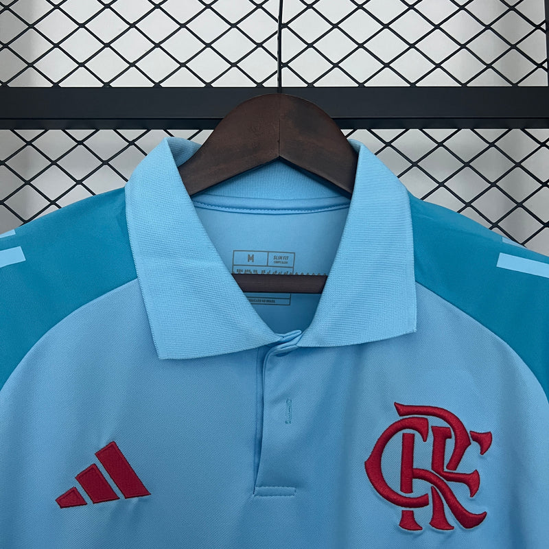 CAMISOLA DO FLAMENGO 25/26 POLO AZUL