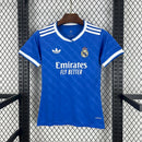 CAMISOLA FEMININA DO REAL MADRID 25/26 AZUL