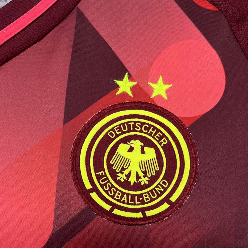 CAMISOLA DA SELEÇÃO DA ALEMANHA 25/26 VERMELHO