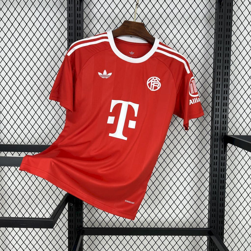 CAMISOLA DO BAYERN MUNICH 25/26 VERMELHO GOLEIRO