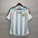 CAMISOLA RETRO DA ARGENTINA 05/06 AZUL E BRANCO
