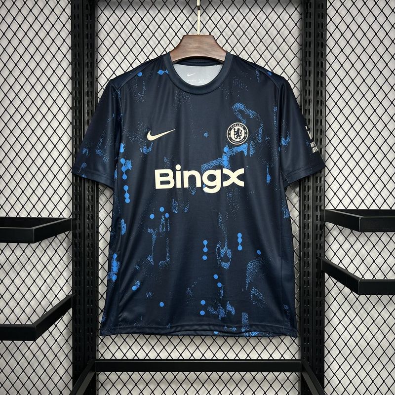 CAMISOLA DO CHELSEA 24/25 AZUL PRE JOGO